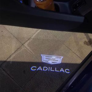 Cadillac door projector lights HD logo projection