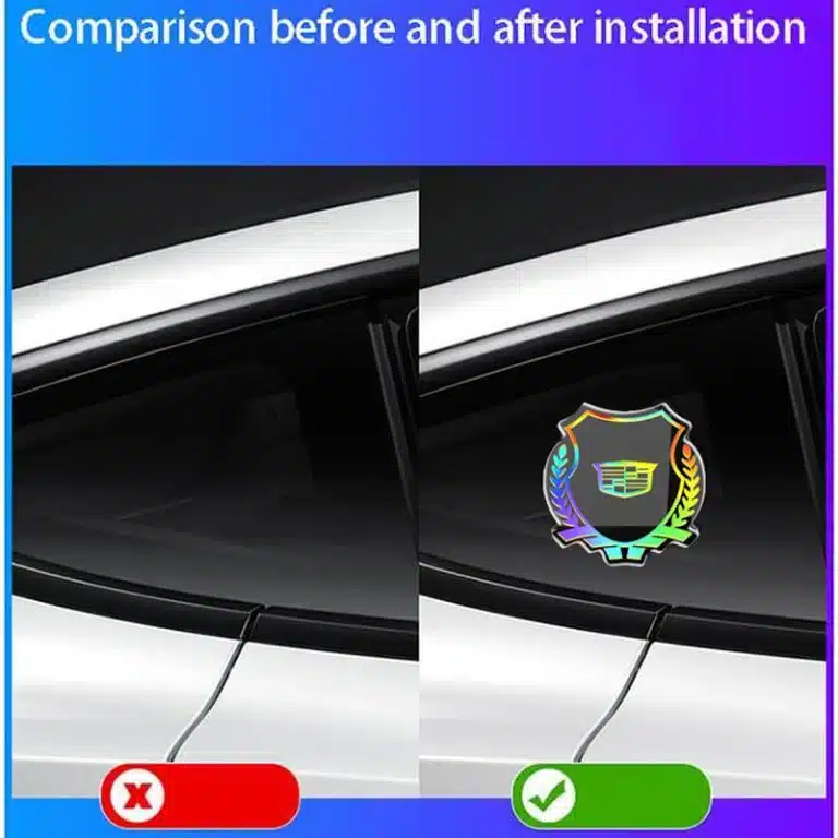 cadillac-window-door-sticker-laser-finish