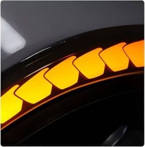 Cadillac Mirror Flowing Light