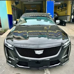 Cadillac CT5 Light Up Emblem installed
