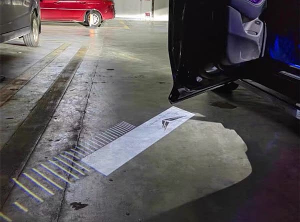 Cadillac Blackwing Outside Rearview Mirror Puddle Lights