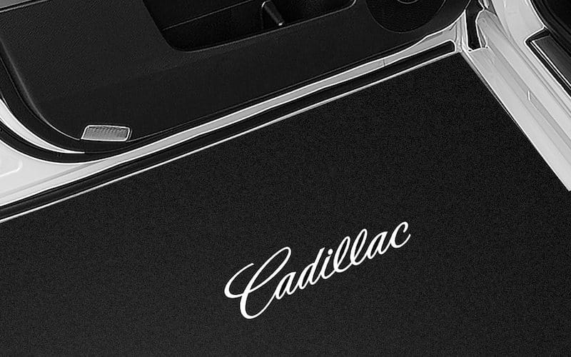 Cadillac CT4 puddle lights
