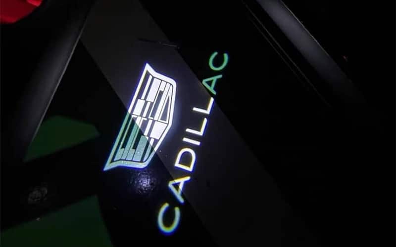 Cadillac led puddle lights