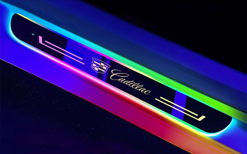 How to Install Cadillac LED Door Sill Lights