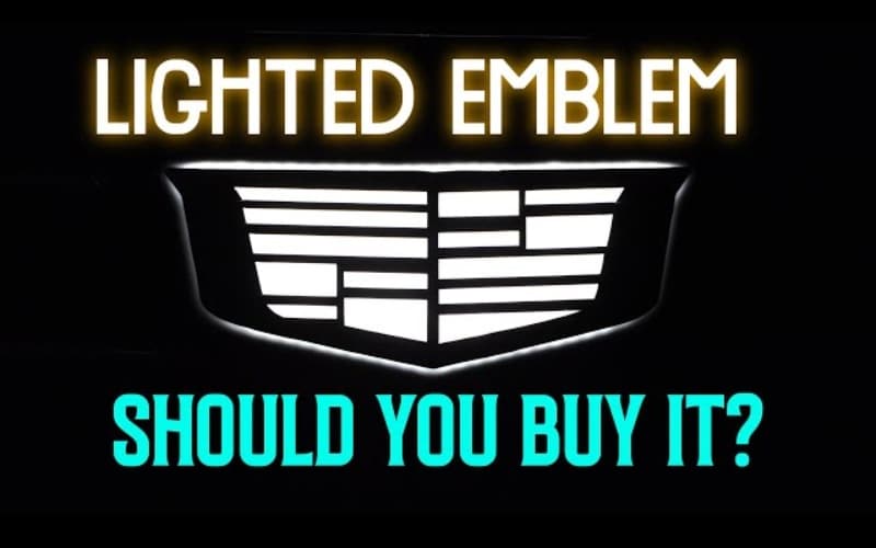 light up Cadillac emblem